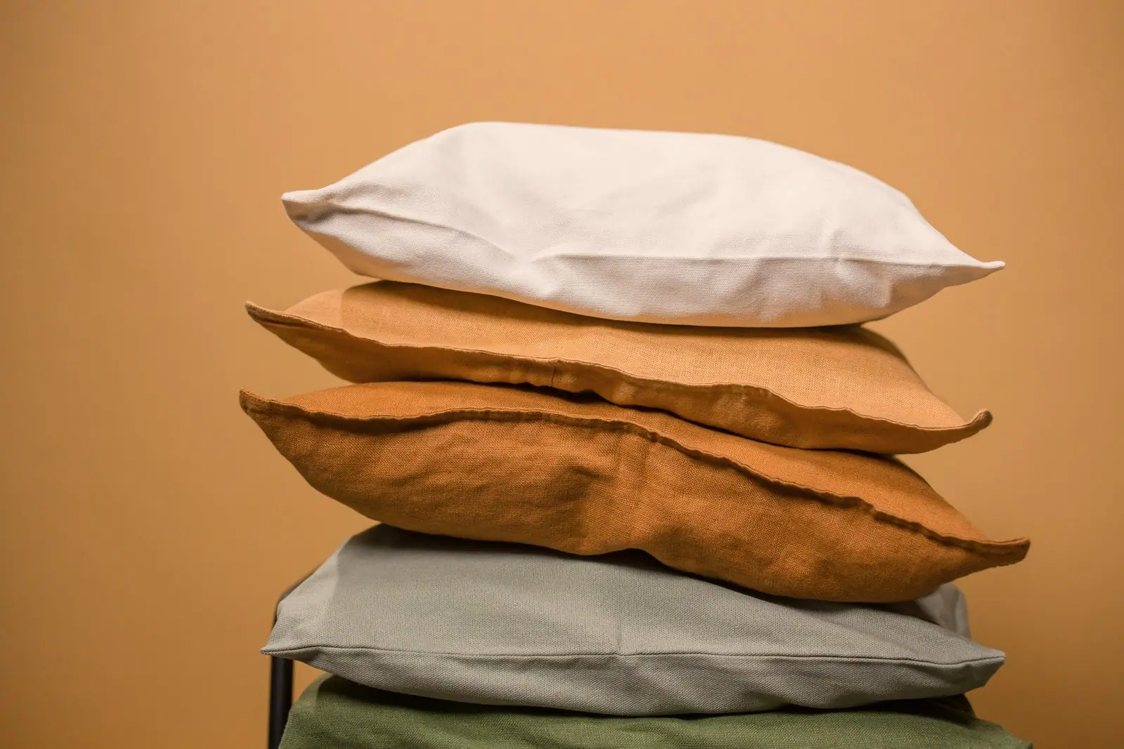 linen cushion cover pair